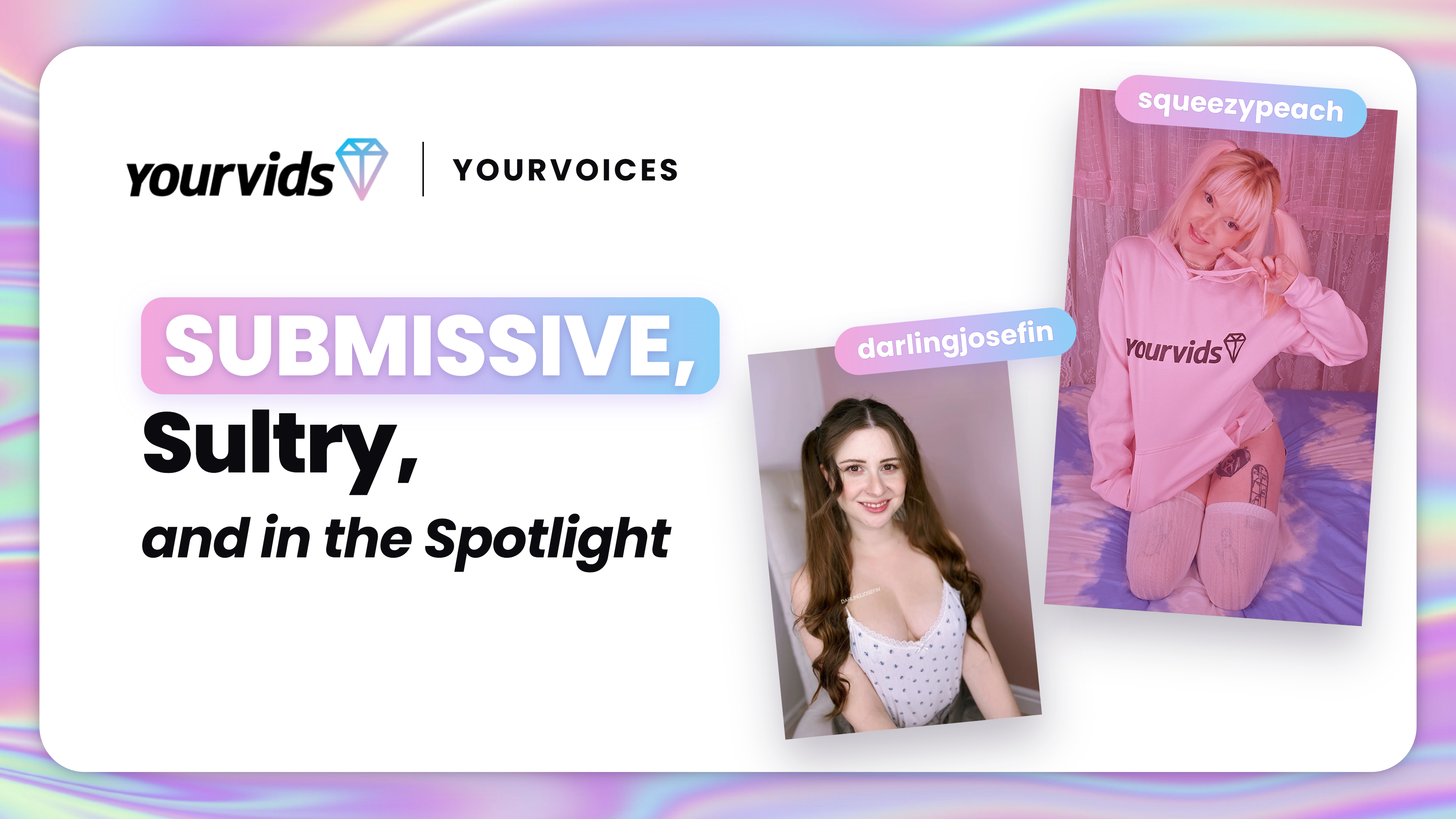 Submissive, Sultry, and in the Spotlight