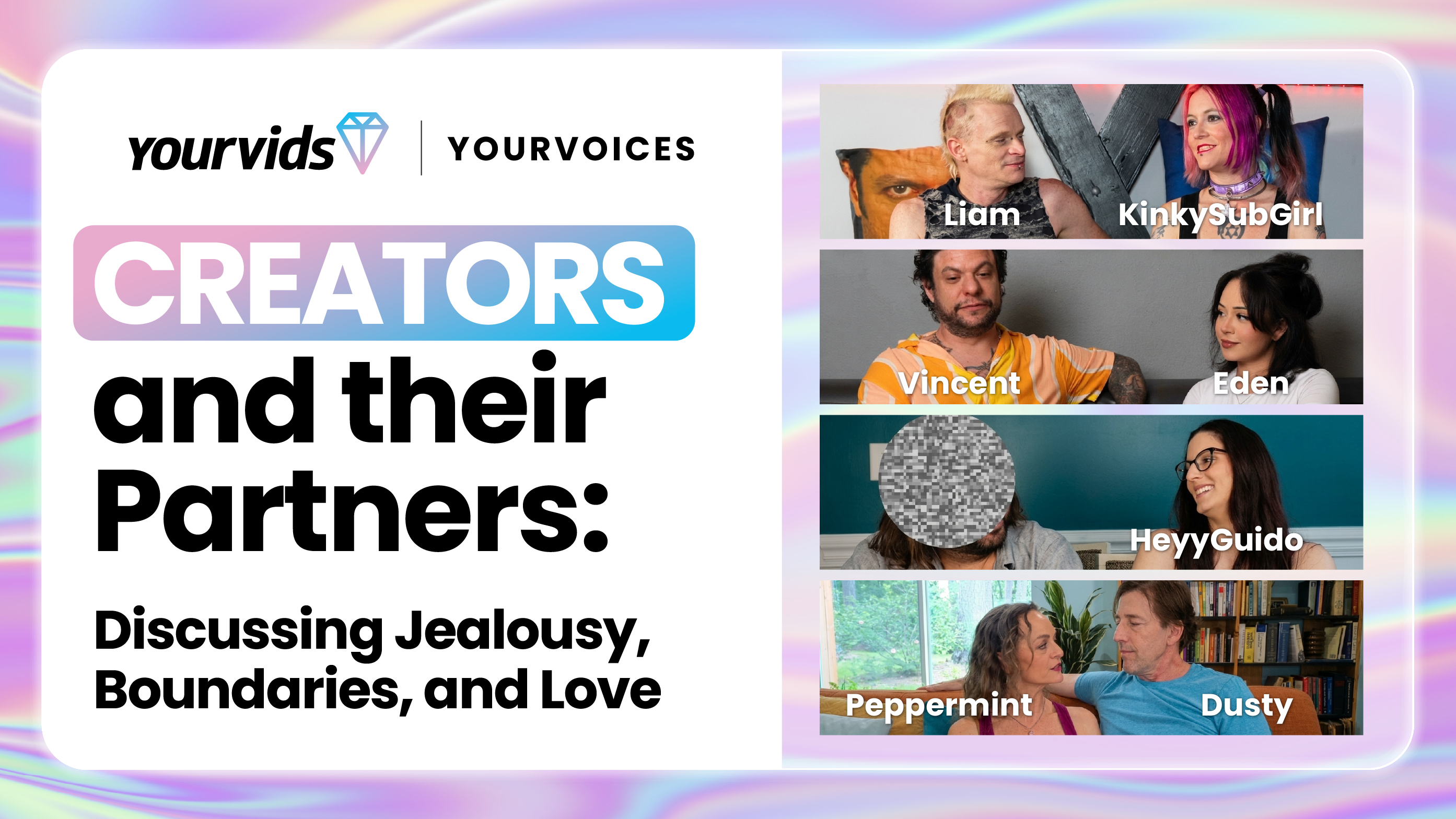 Creators and Their Partners: Discussing Jealousy, Boundaries, and Love