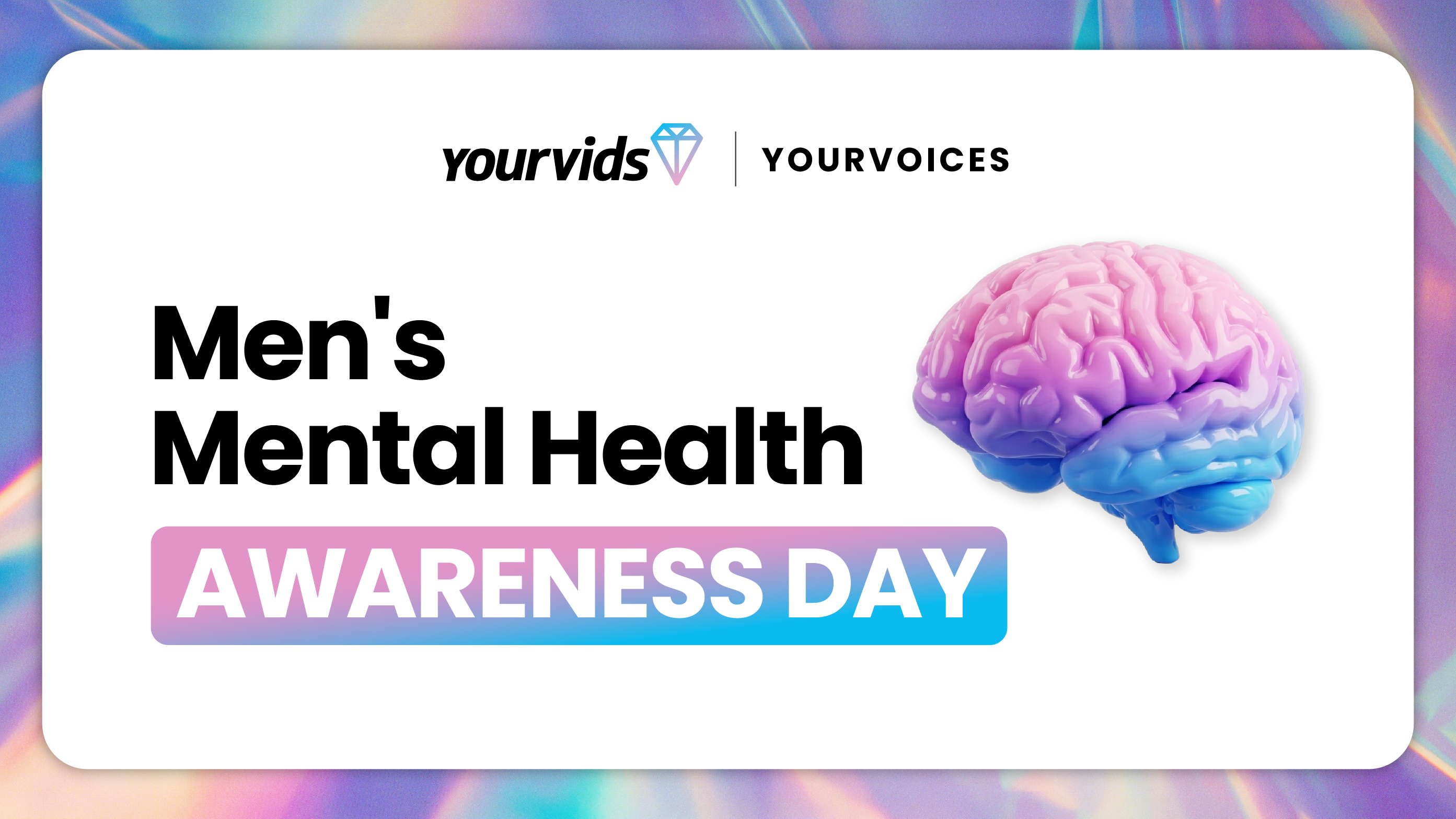 Men's Mental Health Awareness Day