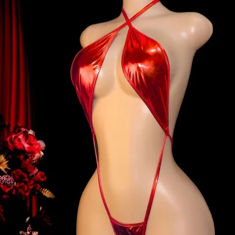 Liquid Red Bikini