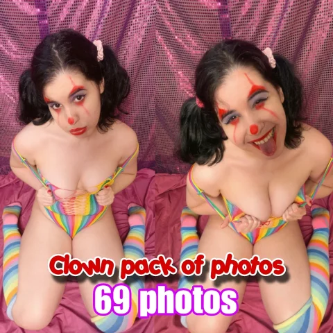 Clown pack of photos