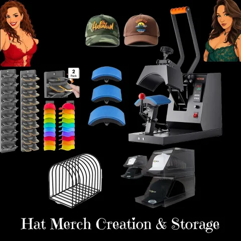 Help Us Get Started HATS MERCH CREATION