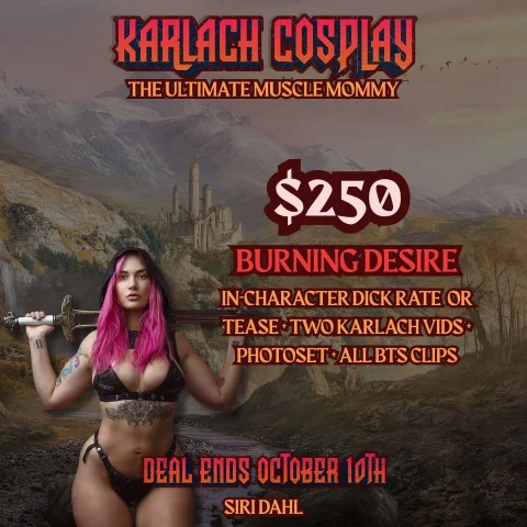 BURNING DESIRE Karlach Cosplay Sponsorship