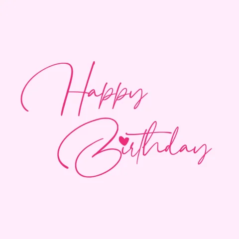 Wish me a happy birthday!
