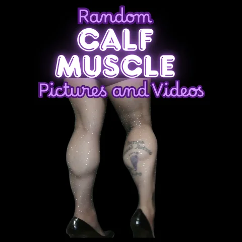Rock Hard Muscular Calf Muscle Pictures and Videos