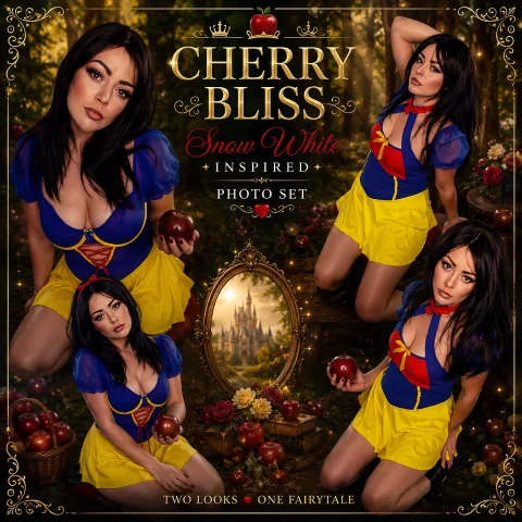 Photo Set Snow White Inspired Two Looks One Fairytale