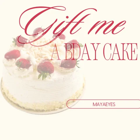 Gift me a birthday cake