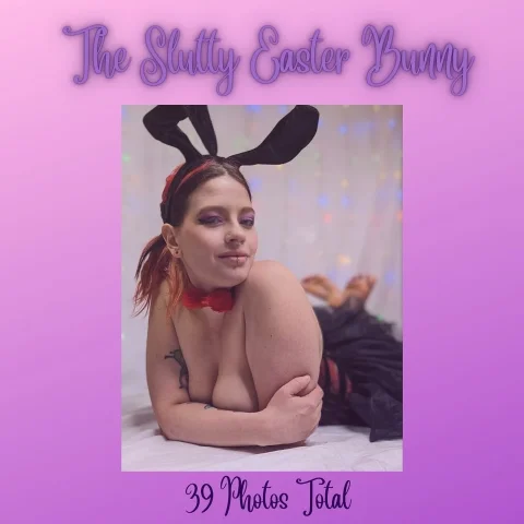 The Slutty Easter Bunny Photo Set