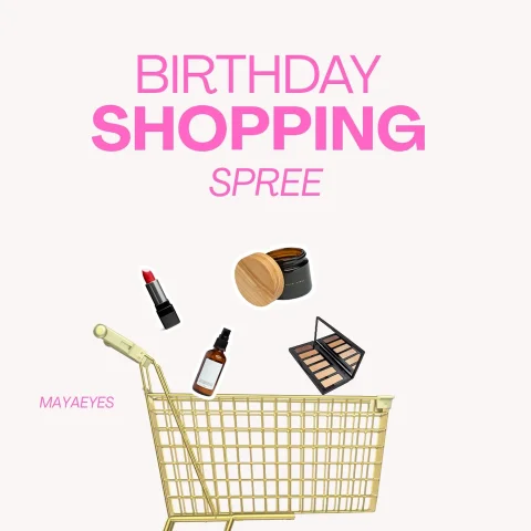 Birthday shopping spree