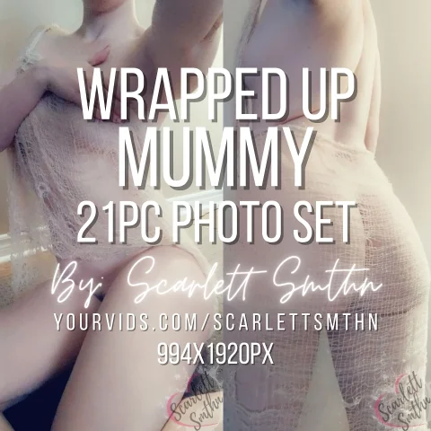 Wrapped Up Mummy 21pc Photo set