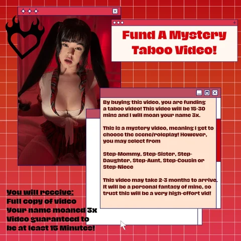 Fund A Mystery Taboo Video!