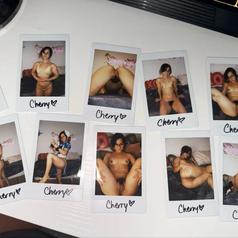 Set of 3 Signed and Custom Polaroids