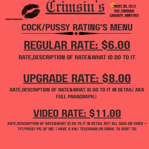 Honest cock rate - video version