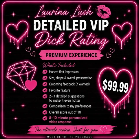 Detailed VIP Dick Rating