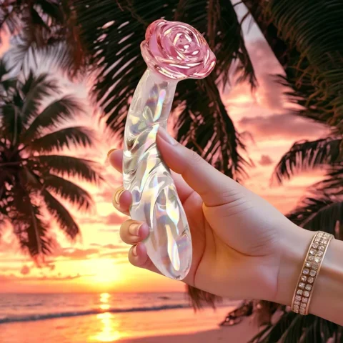 Glass Rose Toy