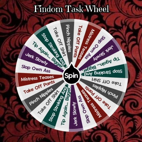 Findom Task Wheel