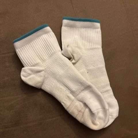 White Crew Socks