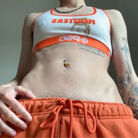 Hooters Sports Bra Set
