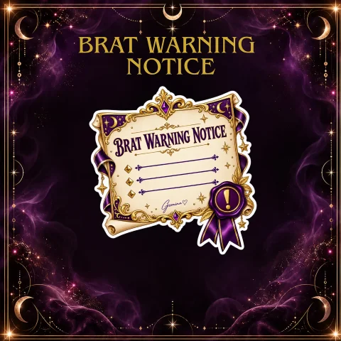 Brat Warning  Notice