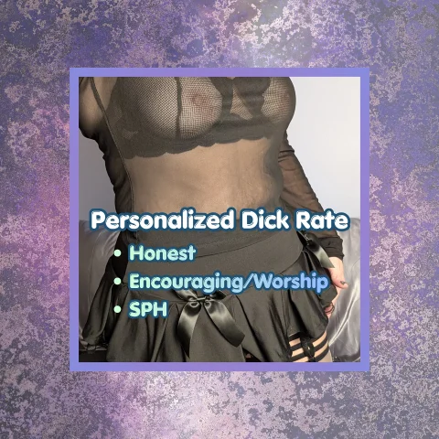 Personalized Dick Rate