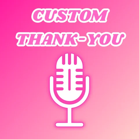 Custom Thank You