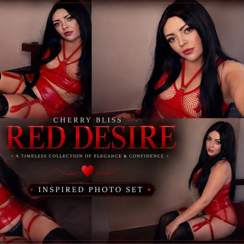 Photo Set Red Desire