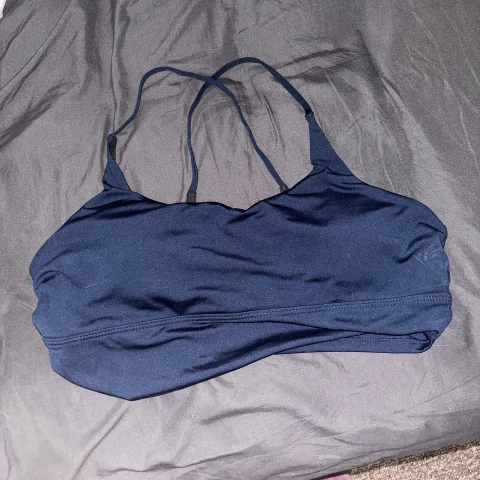 Navy Blue Sports Bra