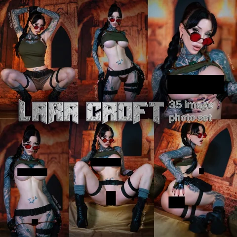 LARA CROFT photo set