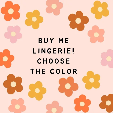 Choose my next lingerie with me