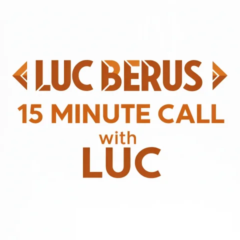 15 Minute Private Call to Talk Directly with Luc