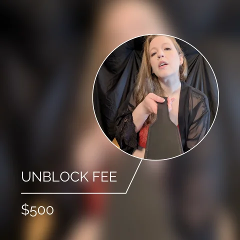 Unblock Fee