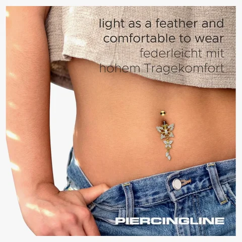 Belly Ring butterfly