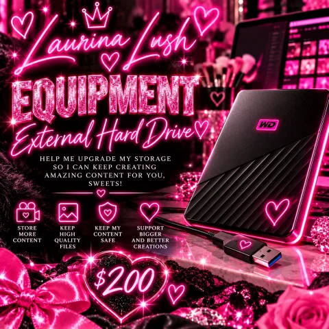 Creator Equipment Fund  External Hard Drive