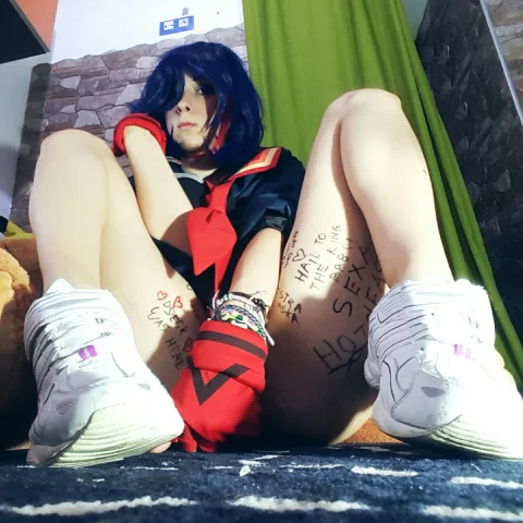 Cosplaying Ryuko 18yo
