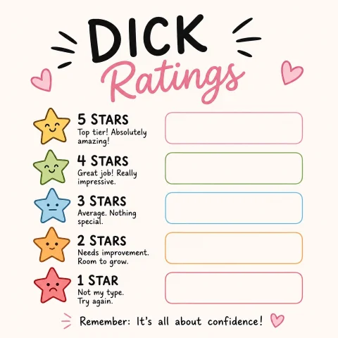 Written dick rating