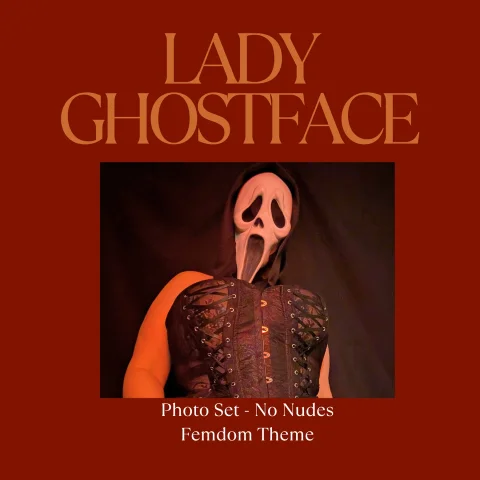 Lady Ghostface Femdom Photo Set