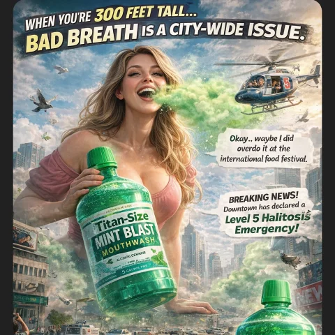 Fresh Breath Now in Skyscraper Size