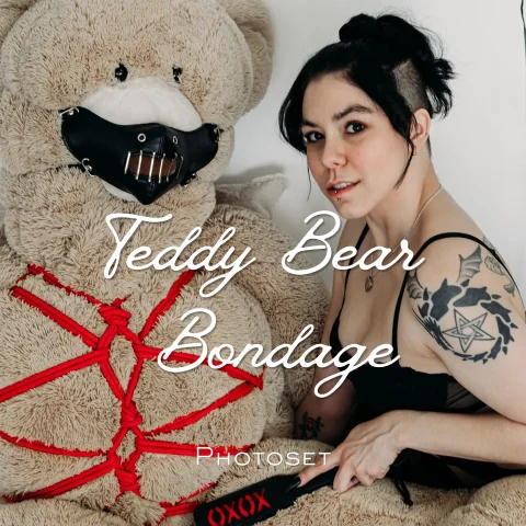 Teddy Bear Bondage Photoset 2022