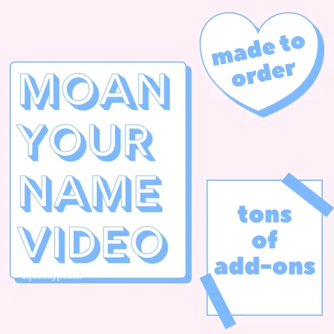 moan your name video