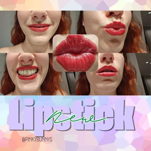Buy me a new lipstick