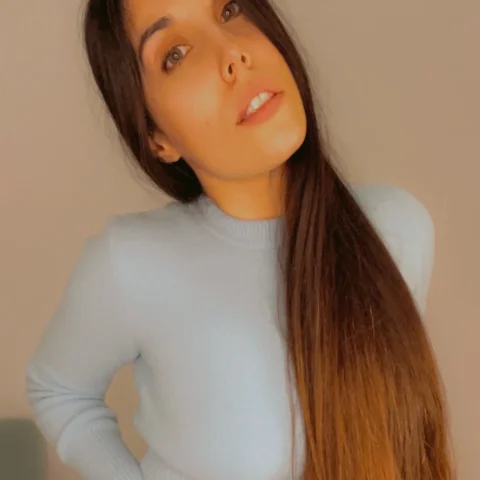 Jersey Celeste cropped y braguitas