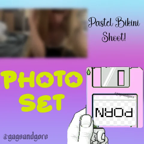 Pastel Bikini Shoot n Tease Vid