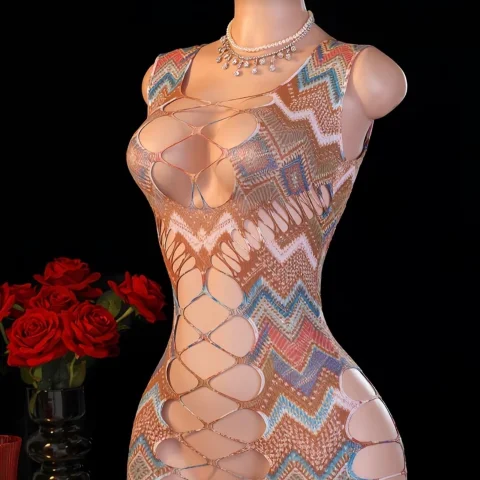 Hot Mesh Mini Dress