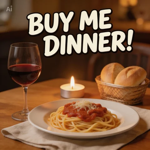 Buy me dinner