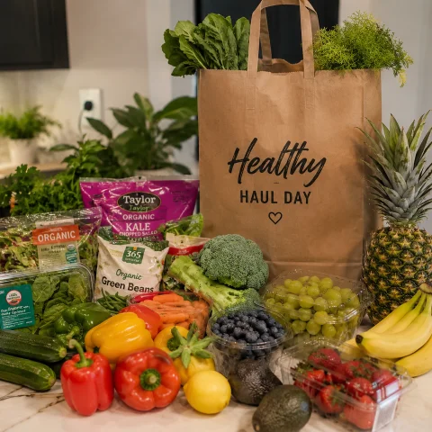 Support My Healthy Haul - Grocery & Wellness Routine