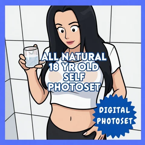 All Natural 18 Yr Old Photo Set