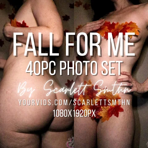 Fall For Me 40pc Photo set