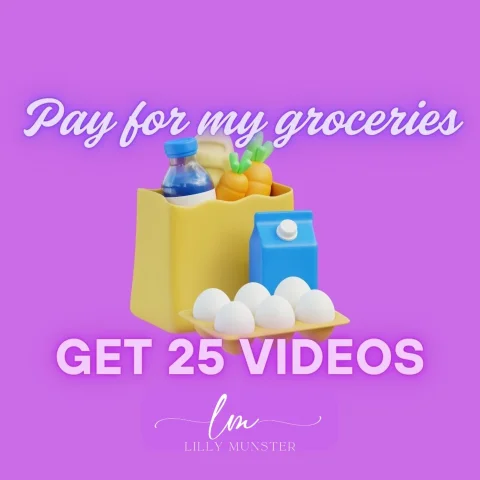 Pay For My Groceries Get 25 Vids