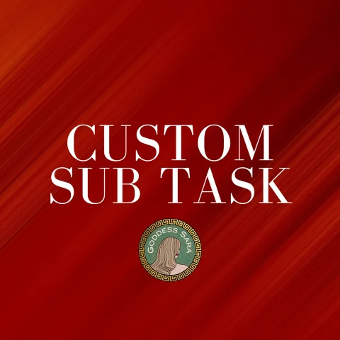 Custom Sub Task