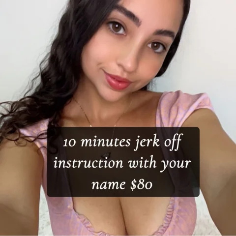 10 minutes jerk off instruction with your name